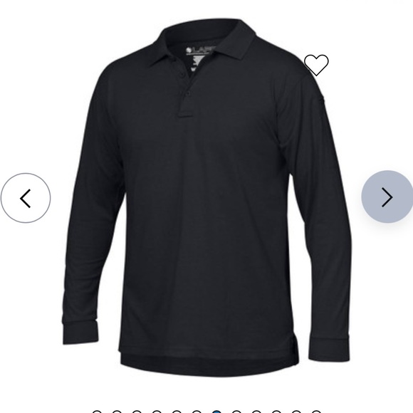 LAPG Men's Op Tactical Long sleeve Polo Shirt - Picture 1 of 1